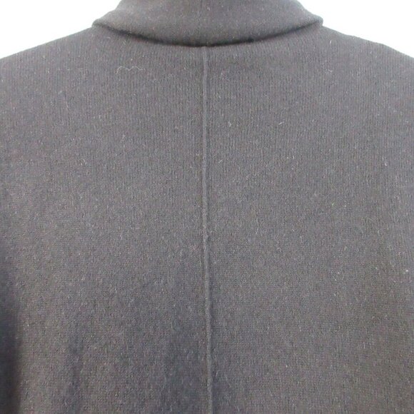 Club Monaco 100% Cashmere Turtleneck Pullover Sweater Women's Black Luxury 210 - Picture 6 of 11